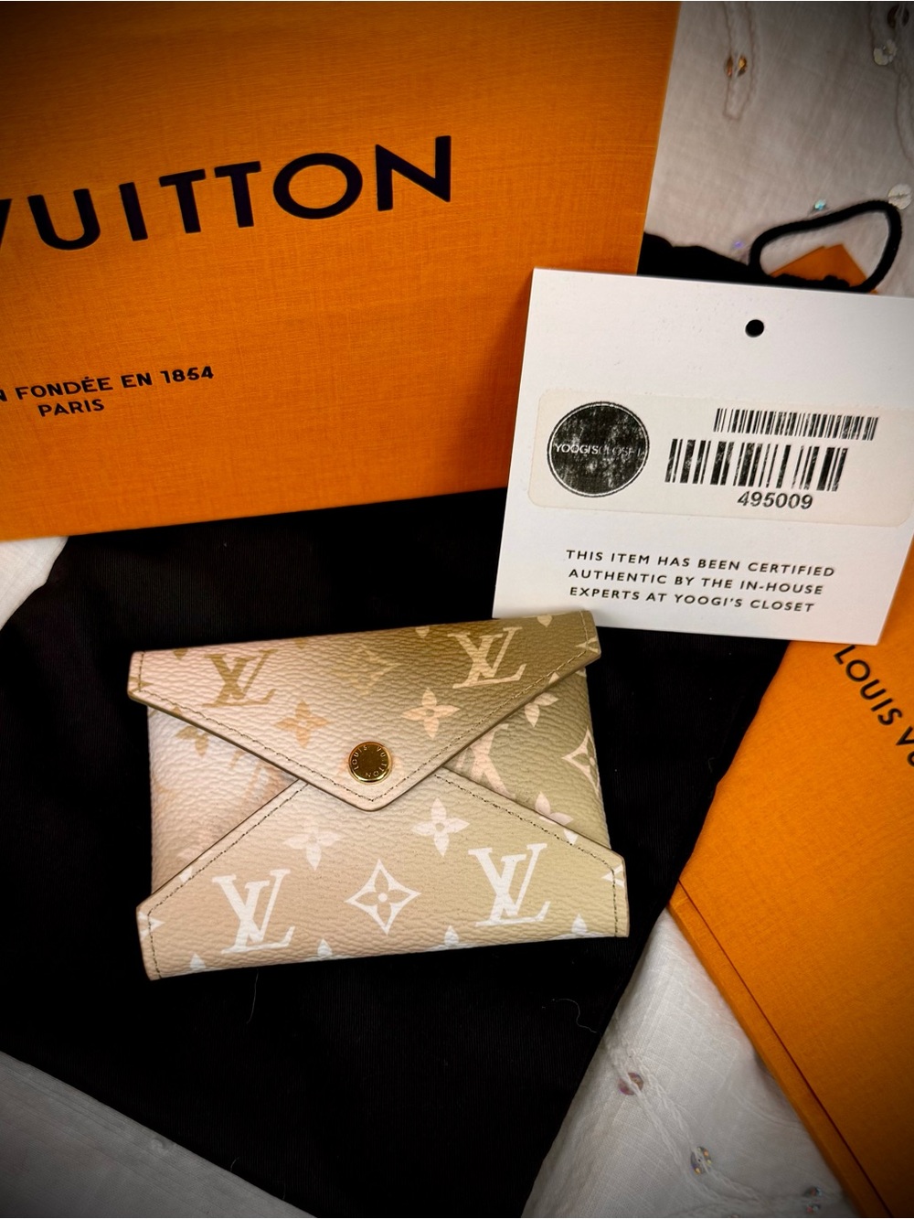Louis Vuitton Monogram Spring In The City Kirigami Pochette Insert Sunset Kaki